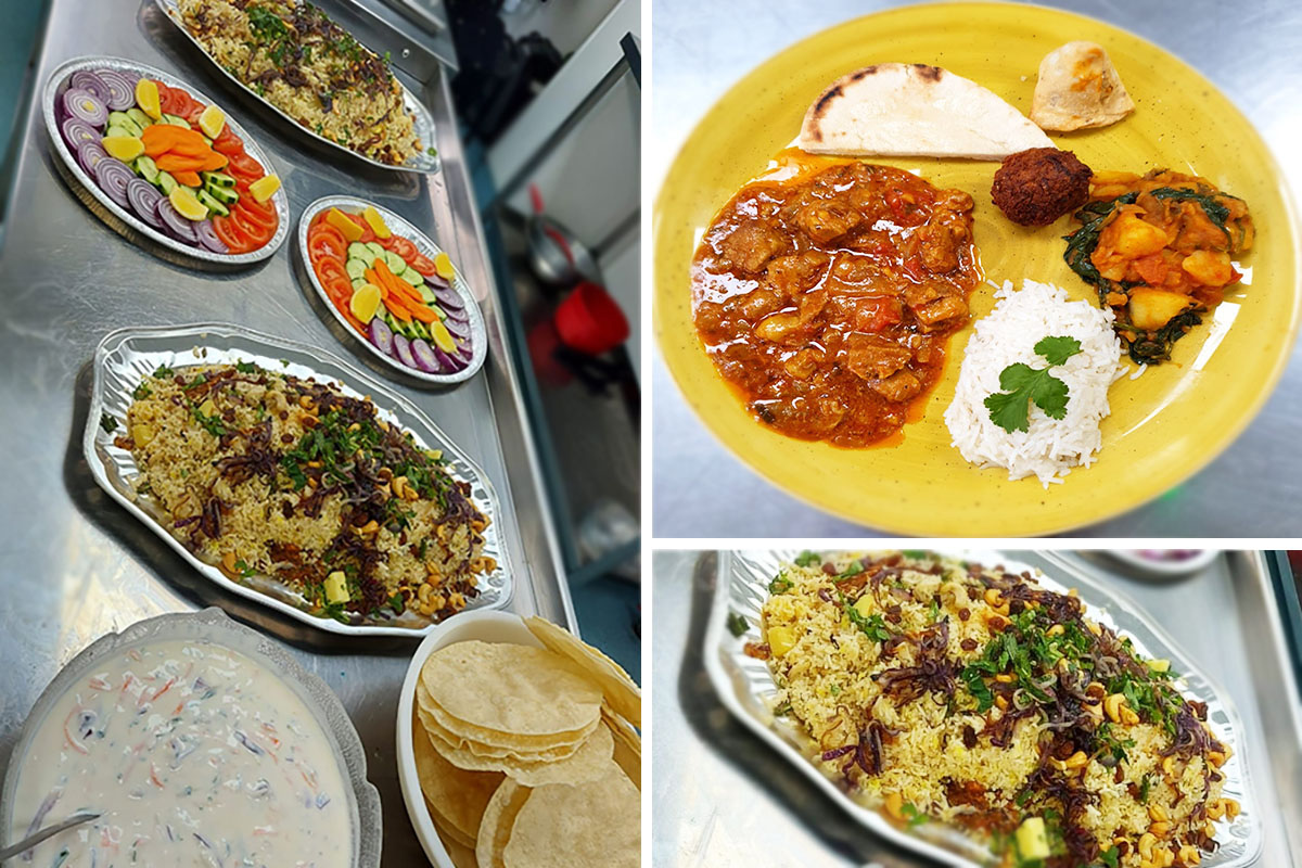 Indian cuisine prepared at Bromley Park Care Home