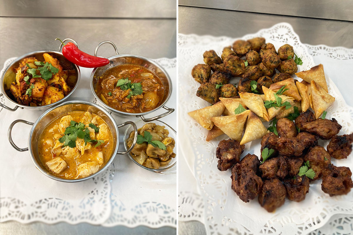Indian cuisine prepared at Meyer House Care Home