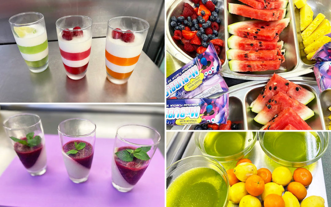 Refreshing summer desserts at Princess Christian Care Home