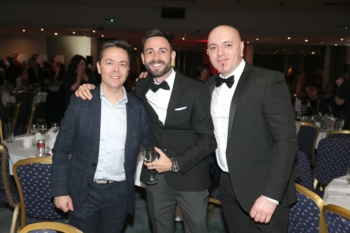Nellsar Chef award finalists attend Great British Care Awards gala evening