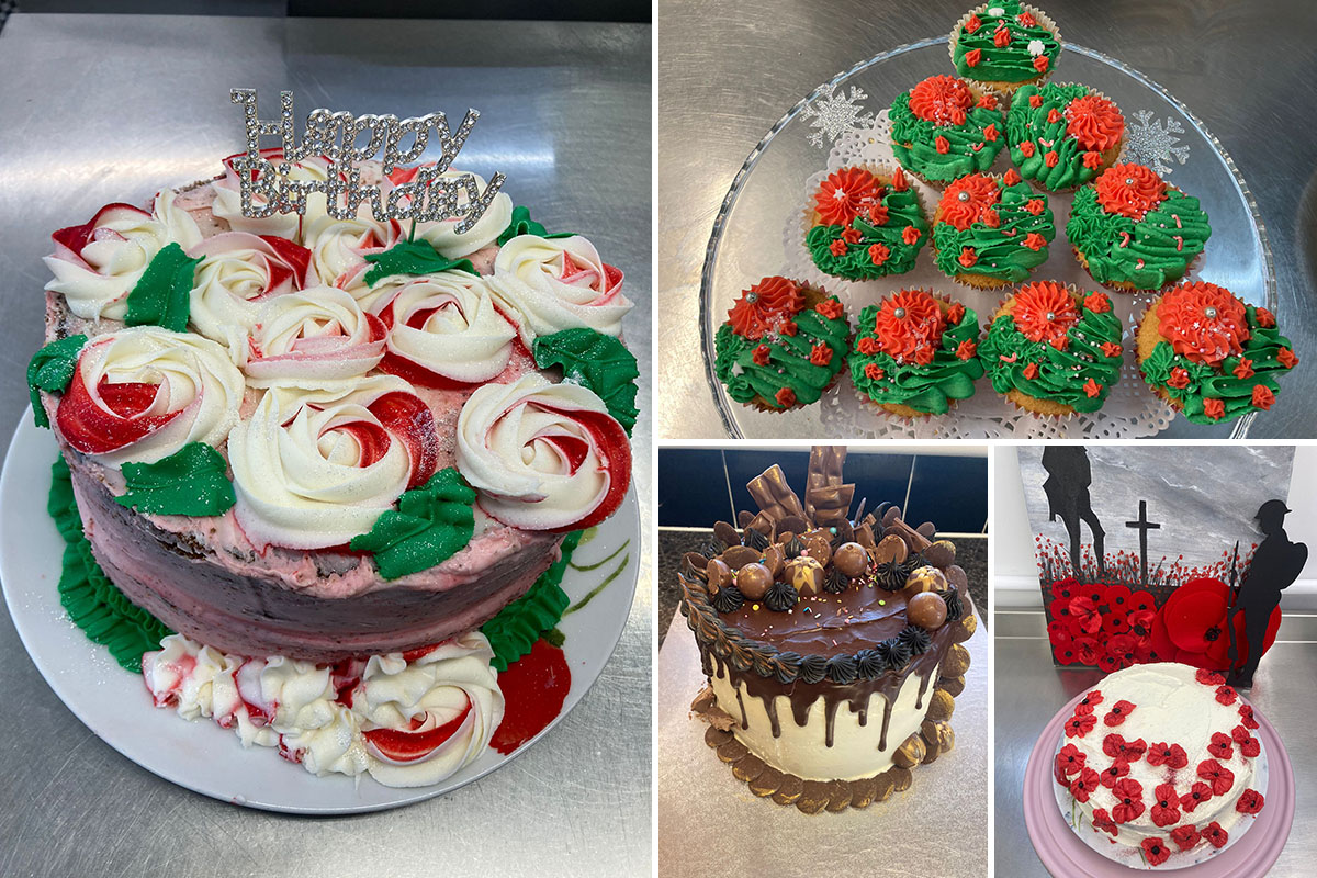 Chef Leigh creates cake and dessert magic at Meyer House Care Home