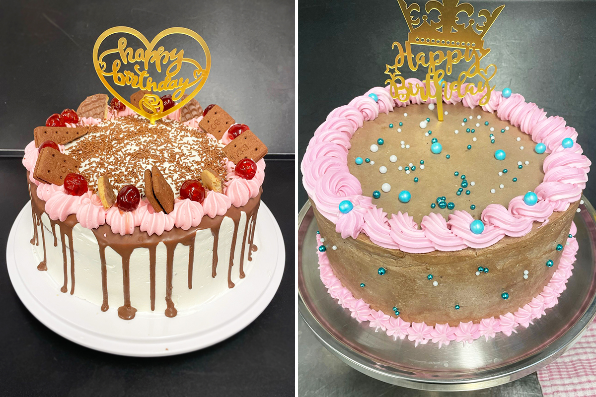 Stunning celebration cakes made at Princess Christian Care Home
