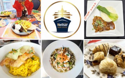 Creating wonderful Egyptian and Japanese food for Nellsars mini cruise